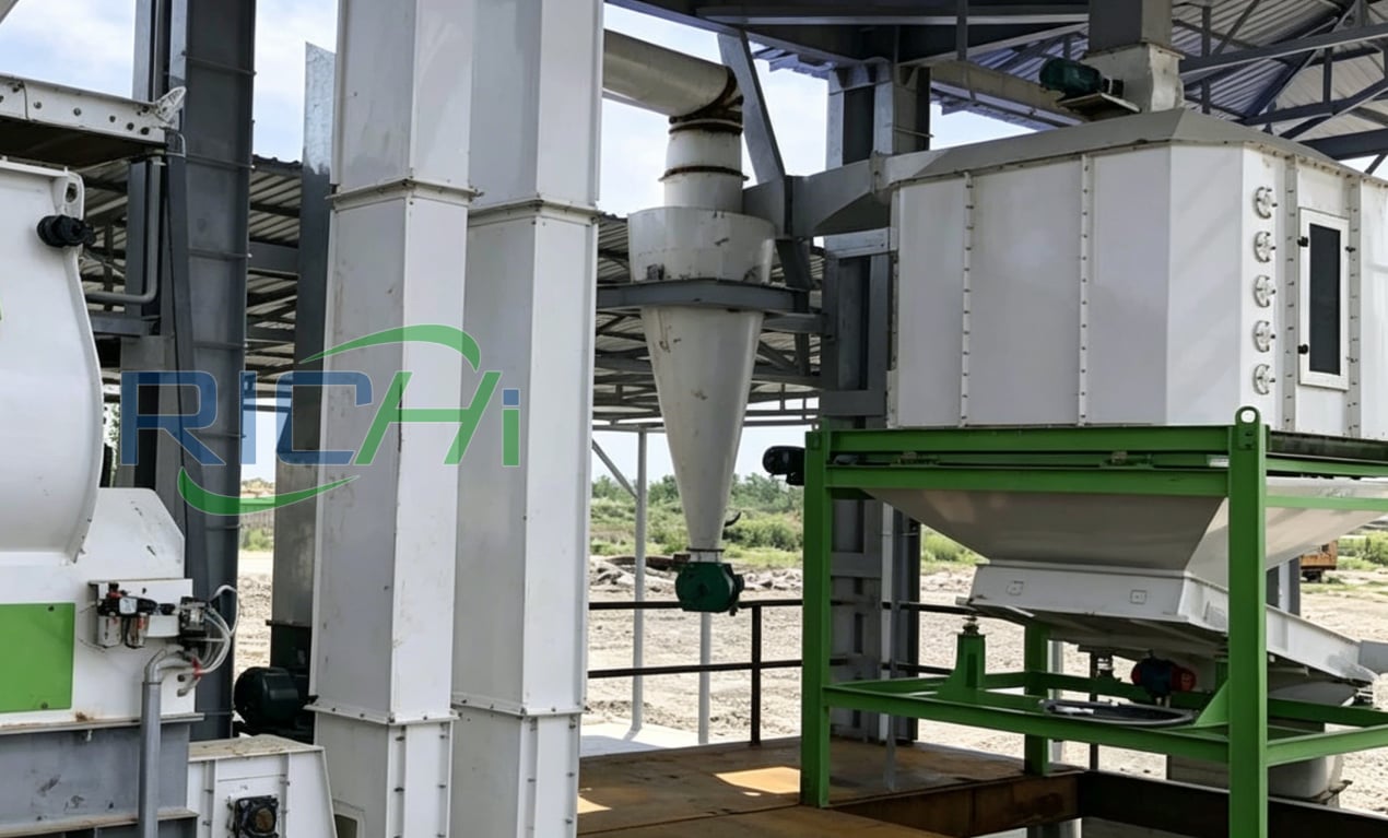 Норвежский завод по производству кормов для рыб с интеллектуальным погружением производительностью 5 тонн в час