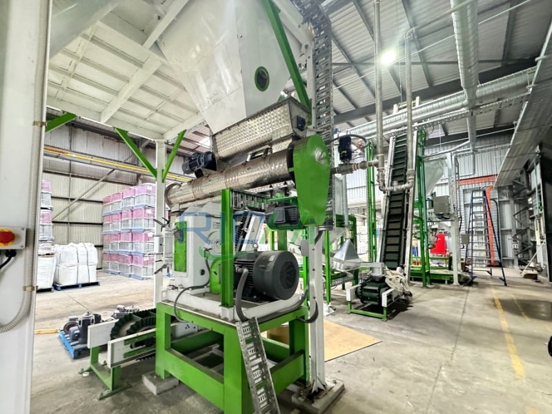 Испанская 3-4T/H машина для производства гранул для корма для кроликов