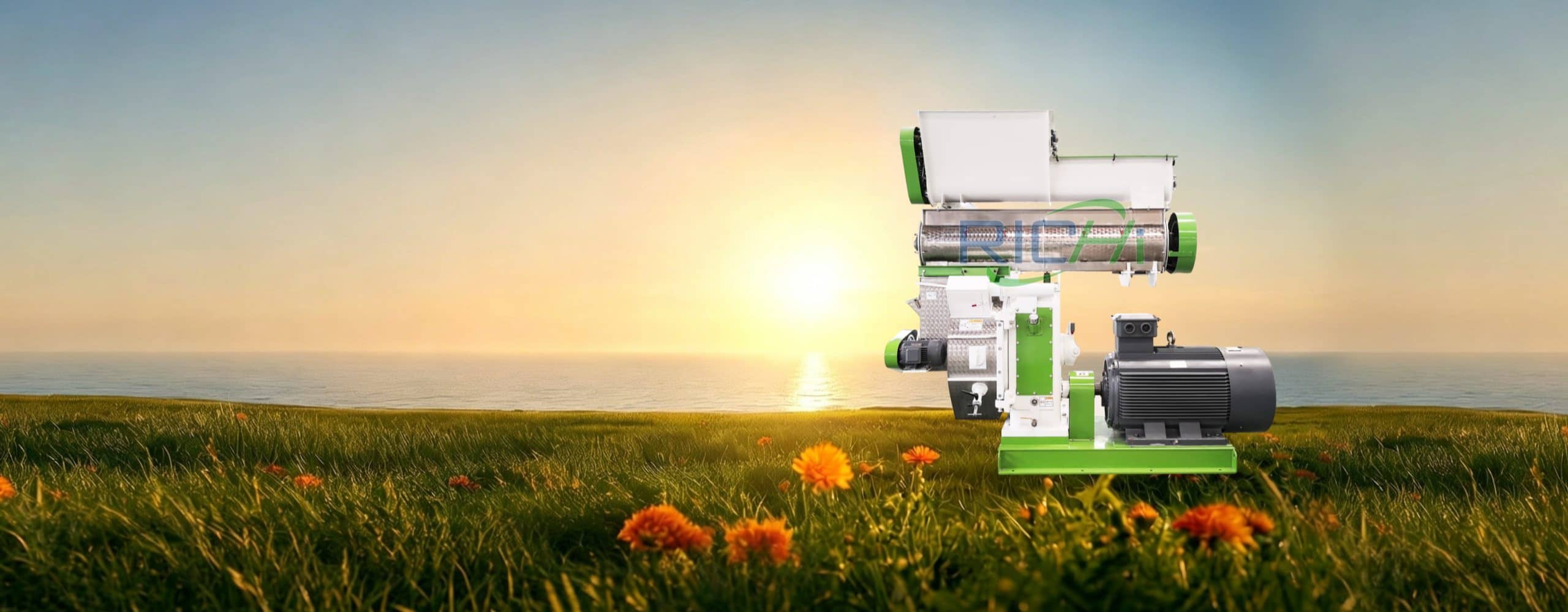 แบนเนอร์เครื่องผลิตอาหารเม็ดกระต่าย