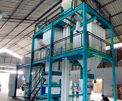 Australia 5-6 TPH alimentazione Pellet Mill per l'allevamento di pecore