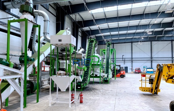 Argentina 3-4T/H Heno Pellet mill