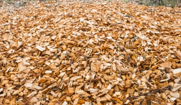 Mixed wood chips