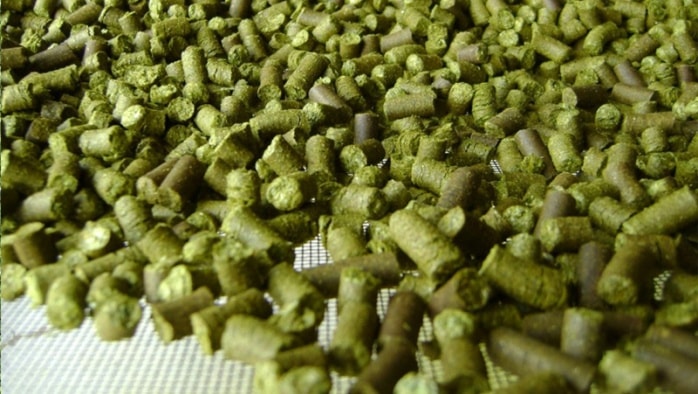 gránulos de pienso