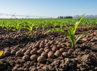 Pellets de abono orgánico