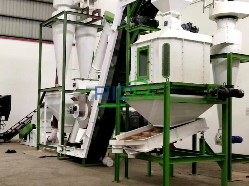 1T/H paper pellet machine in India