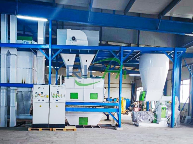 1.5-2T/H paper pellet making machine in the United States