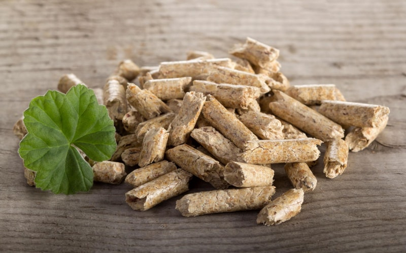 wood chip pellet