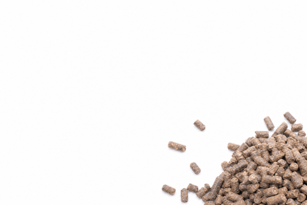 Cow manure organic fertilizer granules