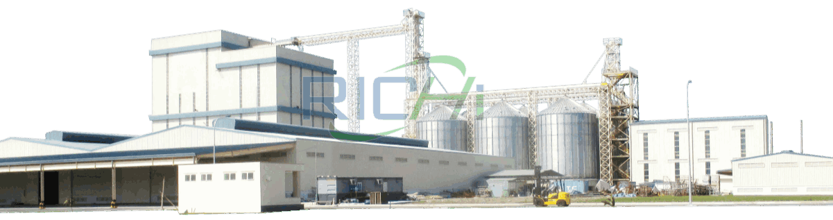 Livestock feed production line