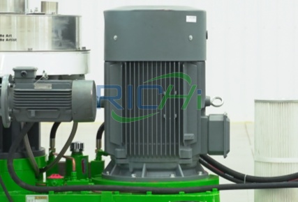 vertical biomass pellet machine with Siemens motor