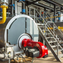 Vertical ring die pellet mill application in industrial boilers