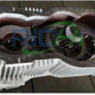 Vertical wood pellet machine casted-gear-box