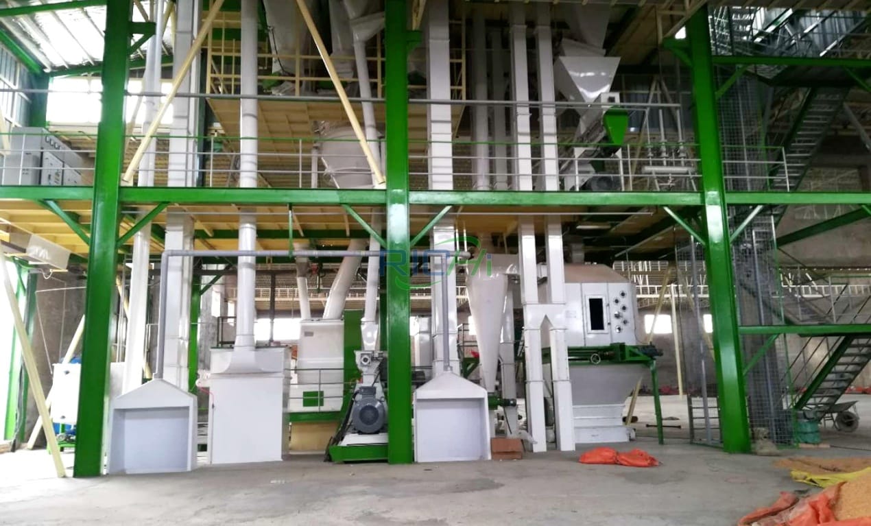 10-ton cassava pellet machine in Thailand