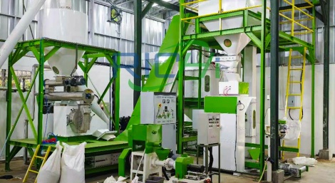 compound feed production line in Indonesia