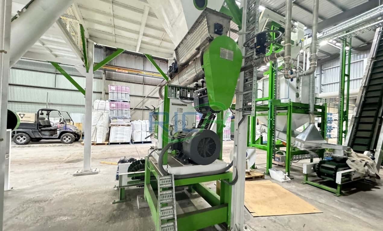 Henneppelletmachines met een capaciteit van 3-5 ton per uur in de Verenigde Staten