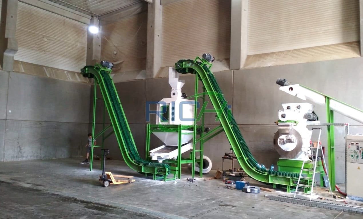 sunflower husk shell pellet mill in Romania