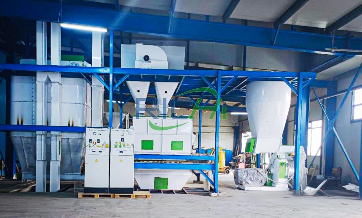 sunflower seed shell pellet machine in Russia
