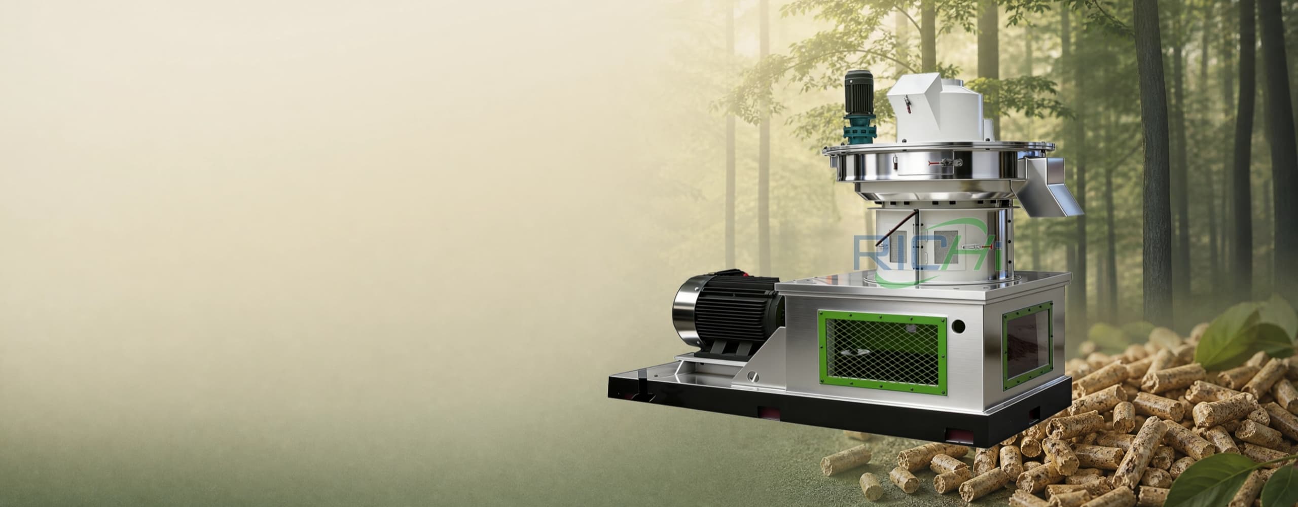 vertical wood pellet machine ban