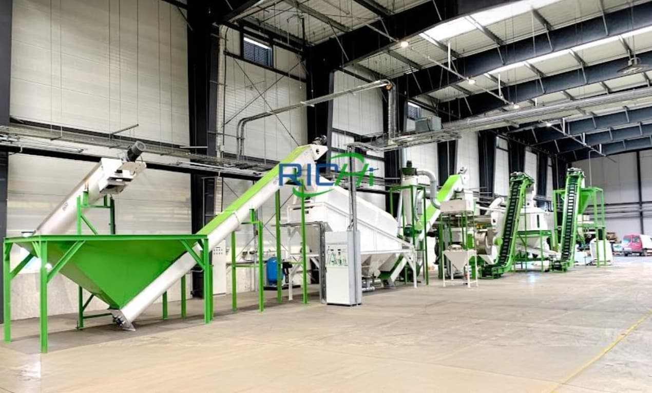 5-6 ton vertical wood pellet mill in Brazil