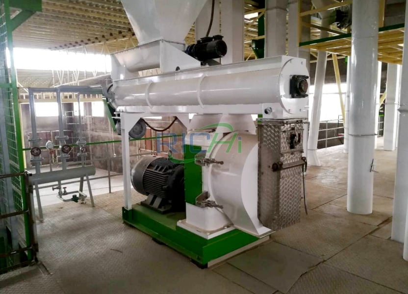 11-12T/H Ruminant Feed Pelletizer for sale USA Project
