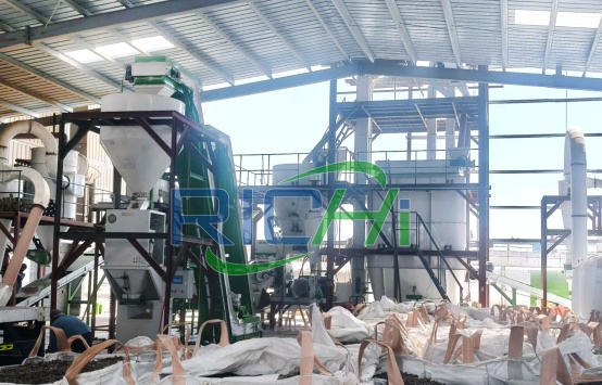 2-2.5TH RDF rotating dryer in Malaysia