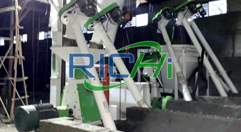 3-4TH swine feed mill powder production line in Ethiopia