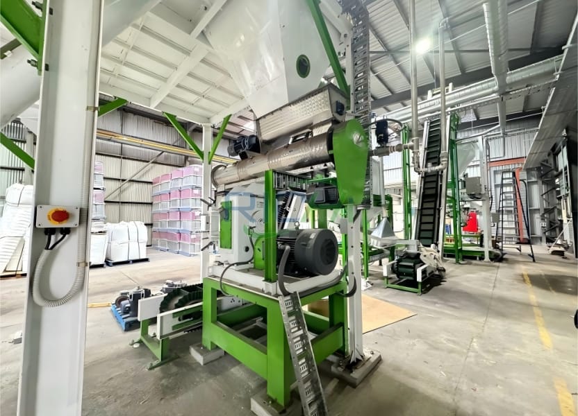 5-6T/H chicken feed pellet mill for sale USA