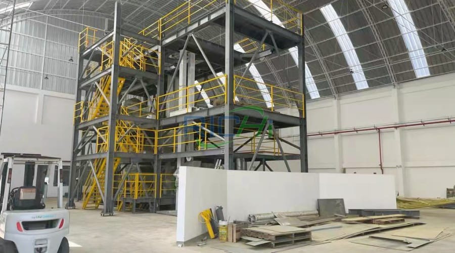 6-8T/H Livestock Feed making machine in Ethiopia