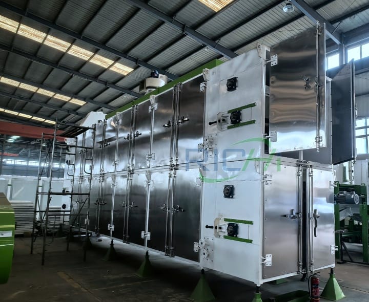 Mesh belt dryer