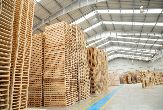 Packing wooden frame