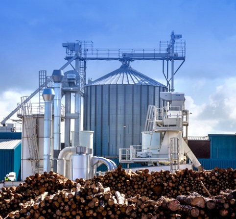 Vertical biomass pellet machine biomass energy application