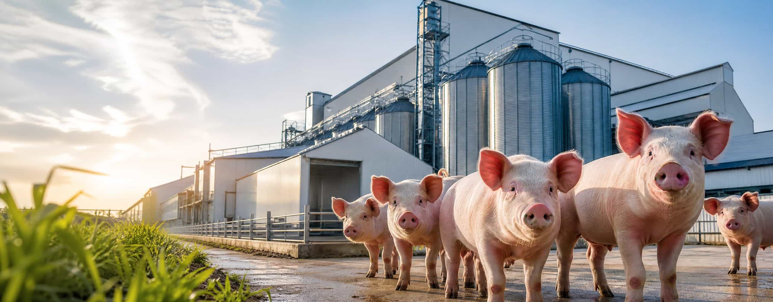 pig feed mill banner