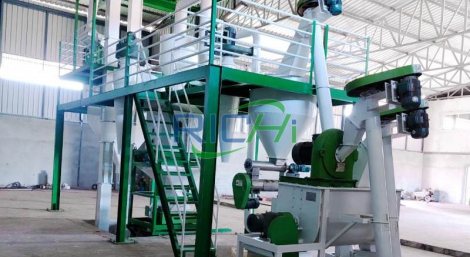 0.8-1T/H Small fish feed factory  in Nigeria