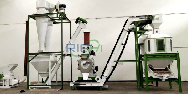 1-2T/H leaf waste pelletizers for sale in Russia