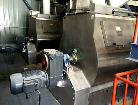 10T/H livestock and poultry powder feed production line in the Netherlands