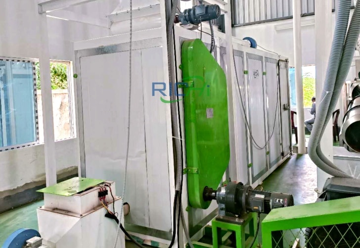 2-3T/H mesh belt drying machine in Poland