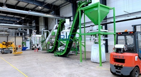 5-6T/H chicken feed pellet machine in Bangladesh