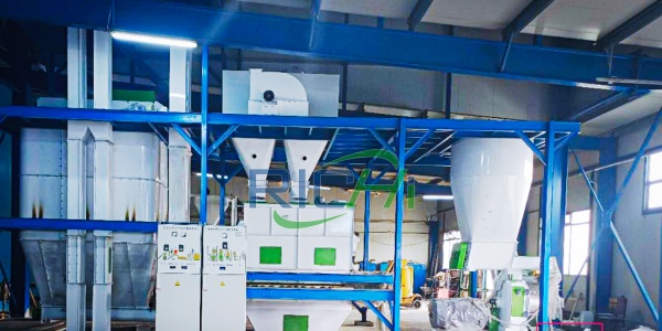 5T/H leaf pellet production equipment in Mexico