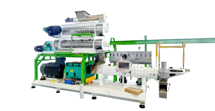 8-10T/H Industrial-grade twin extruder machine