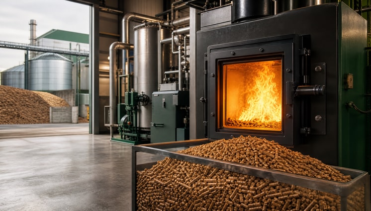 Biomass combustion pellets
