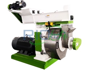 Leaf pellet mill