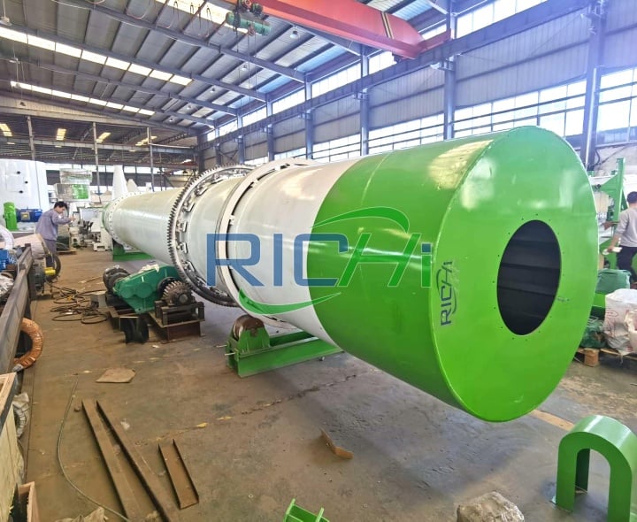 Rotary dryer machine