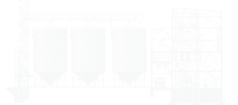 Twin screw extruder process flow