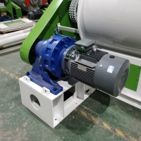 Twin-shaft paddle fodder mixer machine Siemens motor