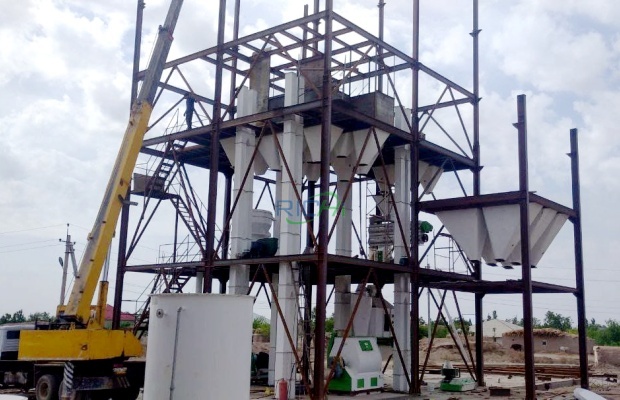 10 th Powder and Chicken Feed Pellet Production Project in Uzbekistan