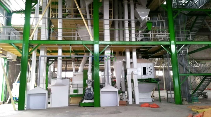 10T/h feed Pellet Cooling Machine in Afghanistan