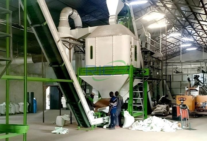 Uganda’da 15 T/H Kapasiteli Hayvan Yemi Üretim Hattı