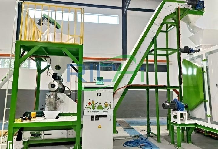 Malezya'da 2 ton/saat kapasiteli tofu kedi kumu üretim hattı