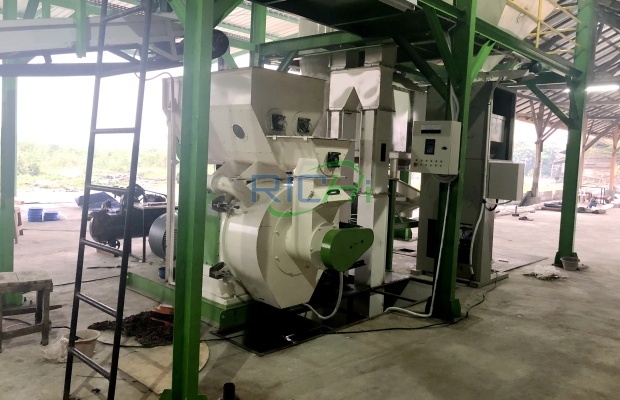 3-4TH cotton stalk pellet mill in Pakistan