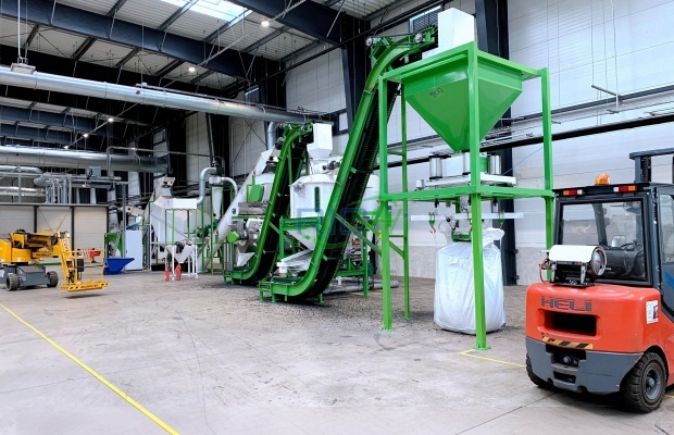 4–5 t/h Bentonite Cat Litter Pellet Machine in the USA